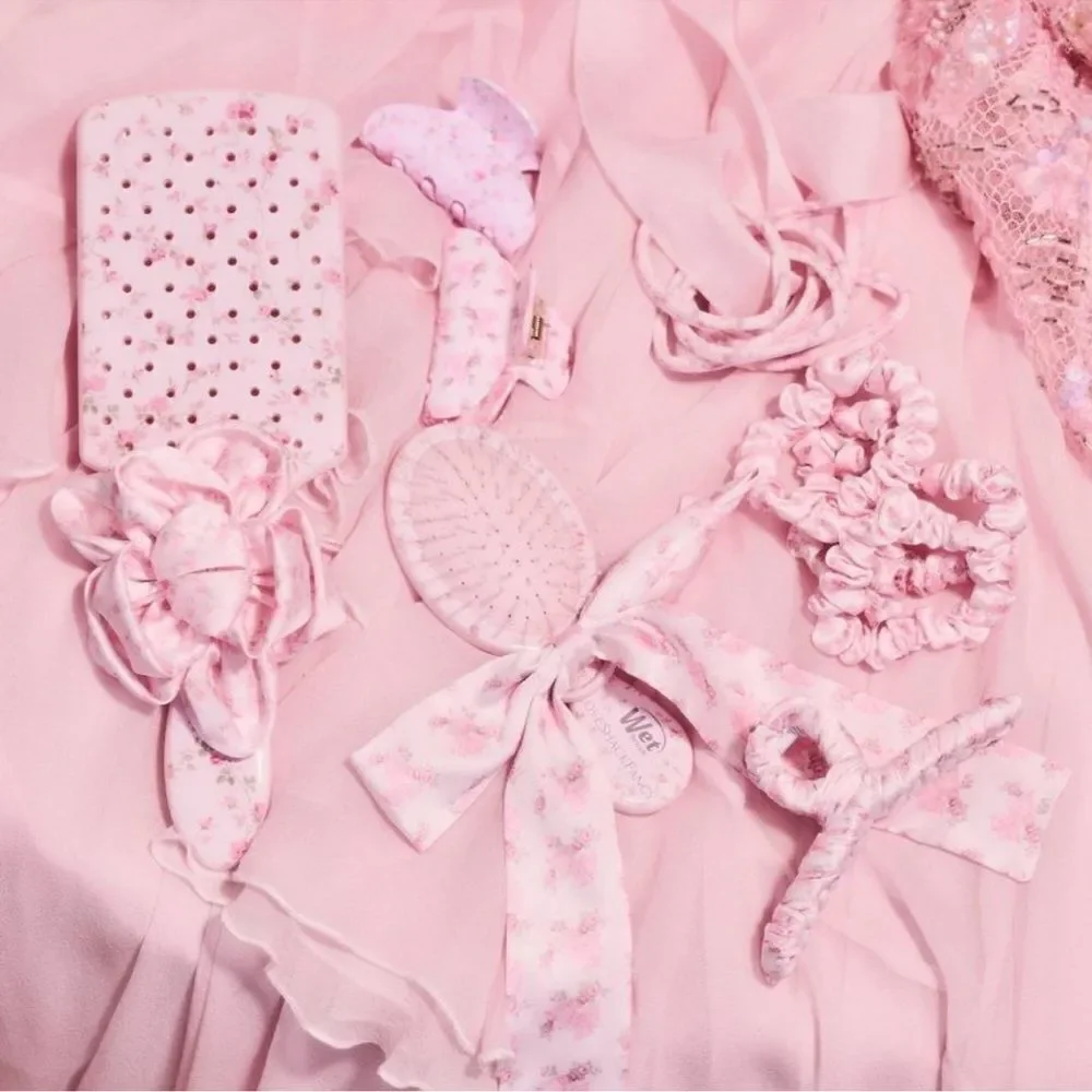 Love Shack Fancy X Goody Fabric Wrap Claw Clip - Rosa Beaux